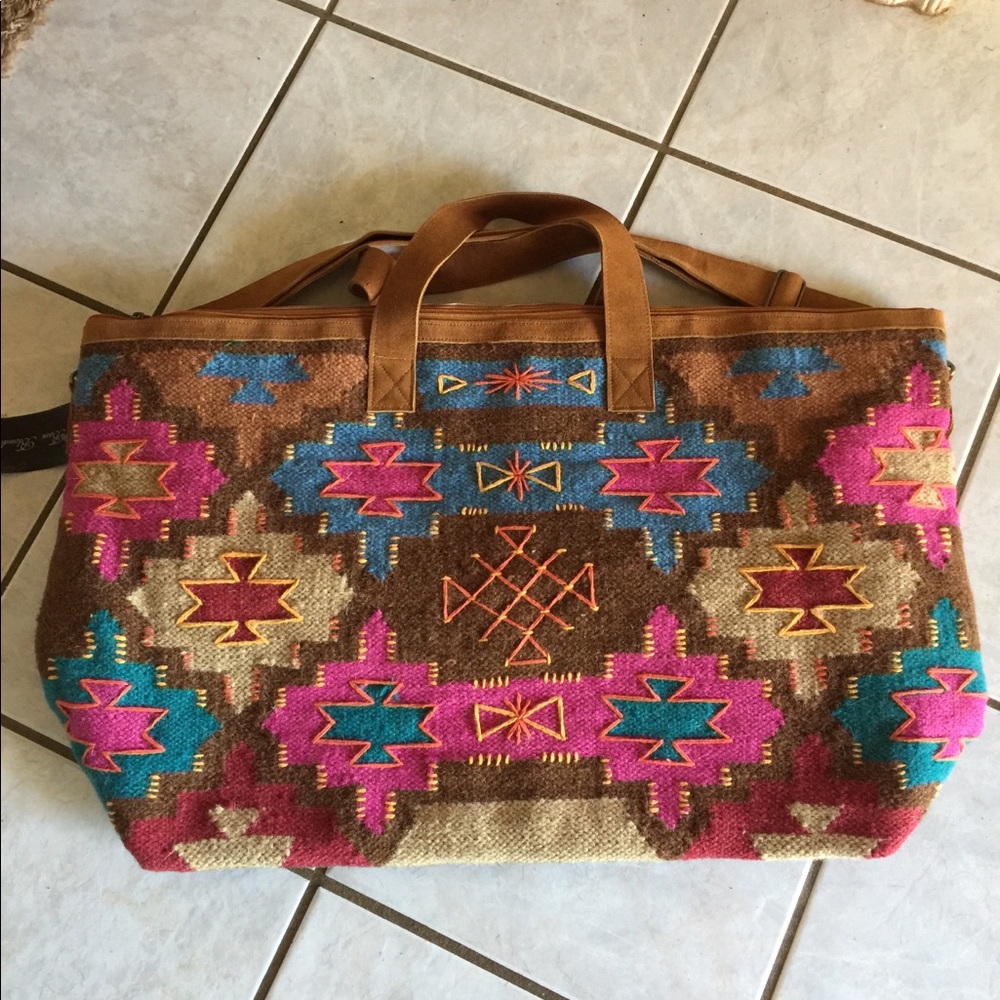 Tribal Navajo Southwest Blanket XL Weekender Bag